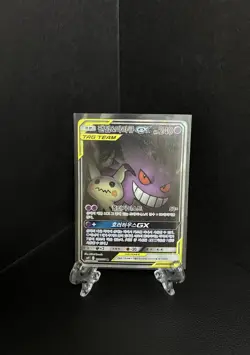 Pokemon Korean Card Gengar & Mimikyu GX Alt Art SR Tag bolt 103/095 Like 165/181 - Image 1