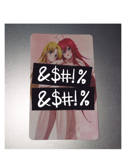 Highschool dxd Waifu Card - Image 1