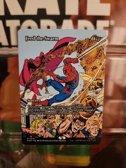 Feed the Swarm (Borderless) Marvel Universe Eternal-Legal Regular - Image 1