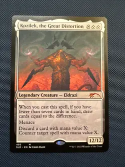 MTG Kozilek, the Great Distortion - Secret Lair Drop Series (SLD) NM - Image 1