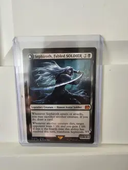 MTG x Final Fantasy #0115 Sephiroth, Fabled Soldier / One Winged Angel - Image 1