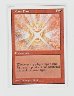 Magic the Gathering ~ MTG ~ 1x Mana Flare ~ Fifth Edition ~ MP - Image 1