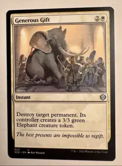 Generous Gift [Starter Commander Decks] Magic MTG SCD - Image 1