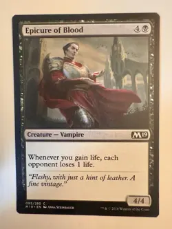Epicure of Blood (095) Core Set 2019 M19 MTG Magic - Image 1