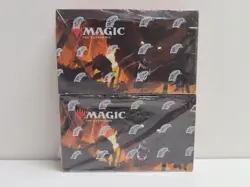 (2) Lot 2021 Magic The Gathering Innistrad Midnight Hunt Sealed Booster Box - Image 1