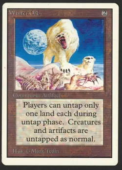 ***Unlimited Winter Orb*** MTG Unlimited Kid Icarus - Image 1