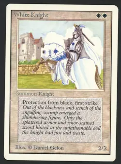 ***Unlimited White Knight*** MTG Unlimited Kid Icarus - Image 1