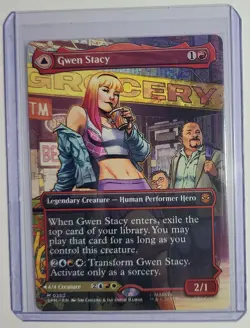 Gwen Stacy (0202) (Borderless) Marvel's Spider-Man Regular - Image 1