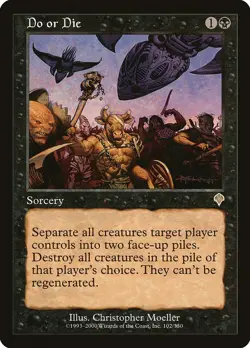 MTG - Do or Die - Invasion 102/350 - Regular Rare - LP - Magic the Gathering - Image 1