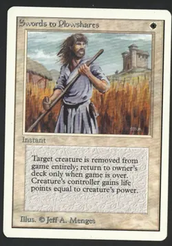 ***Unlimited Swords to Plowshares*** MTG Unlimited Kid Icarus - Image 1