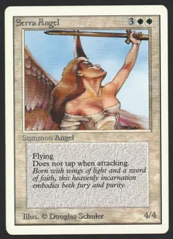 ***Unlimited Serra Angel*** MTG Unlimited Kid Icarus - Image 1
