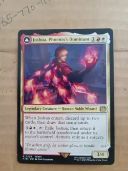 MTG Joshua, Phoenix's Dominant Final Fantasy MINT PACK FRESH - Image 1