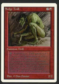 ***Unlimited Sedge Troll*** MTG Unlimited Kid Icarus - Image 1