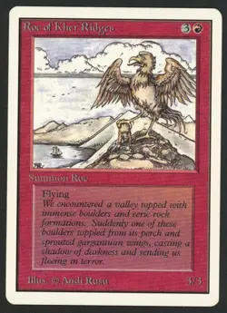 ***Unlimited Roc of Kher Ridges (Roller Line)*** MTG Unlimited Kid Icarus - Image 1