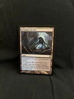 Creeping Tar Pit Worldwake NM Pack Fresh Magic The Gathering | MTG - Image 1