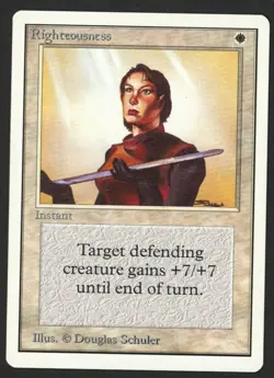 ***Unlimited Righteousness*** MTG Unlimited Kid Icarus - Image 1