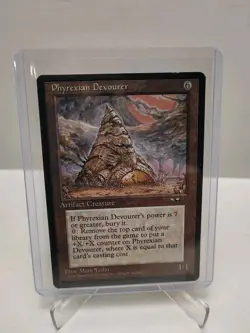 Phyrexian Devourer Alliances MTG LP - MP See Pics Clean Vintage Artifact - Image 1