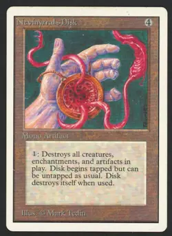 ***Unlimited Nevinyrral's Disk*** MTG Unlimited Kid Icarus - Image 1
