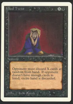 ***Unlimited Mind Twist*** MTG Unlimited Kid Icarus - Image 1