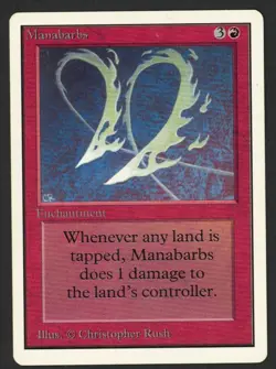 ***Unlimited Manabarbs*** MTG Unlimited Kid Icarus - Image 1