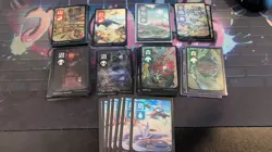 82x FOIL Full Art Kamigawa Neon Dynasty Basic Lands Magic NM/LP - Image 1