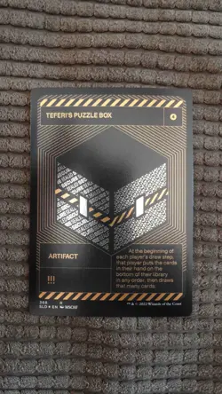 Magic: the Gathering / MtG Foil Teferi's Puzzle Box x1 Secret Lair - Image 1