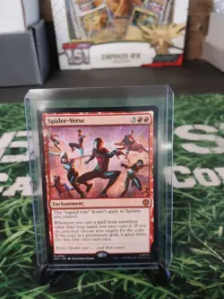 Marvel Spider-Man Spider-Verse 93 Mythic Magic the Gathering - Image 1