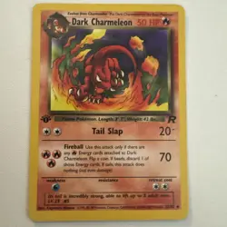 Dark Charmeleon 1st Edition Team Rocket Pokemon 32/82 LP - Image 1