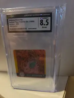 POKEMON NIDORAN/NIDORINO ACTION FLIPZ #30 CGC 8.5 - Image 1