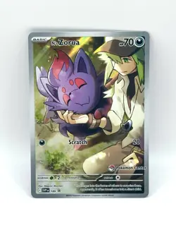 N’s Zorua | SVP 189 | Journey Together Pokemon Center Stamped Black Star Promo - Image 1