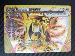 Pokemon TCG Raticate Break BREAKPoint 89/122 Ultra Rare Holo HP/DMG - Image 1
