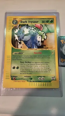Dark Ivysaur JUMBO Winner Pokemon Card 6 League Promo Oversized - Image 1