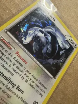 Lugia 78/124 Cracked Ice Holo Rare Deck Exclusive Fates Collide Pokemon NM/LP - Image 2
