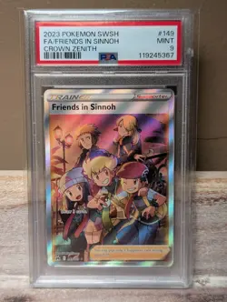 2023 Pokemon SWSH FA/Friends In Sinnoh Crown Zenith #149 PSA 9 - Image 1
