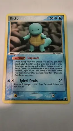 Pokemon Delta Species Ditto 64 63 & 37/113 Squirtle, Pikachu & Charmander... - Image 2