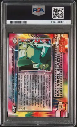 1999 TOPPS POKEMON THE MOVIE EDT MEOWTH TIMES TWO #23 MOVIE EDITION PSA 9 - Image 2