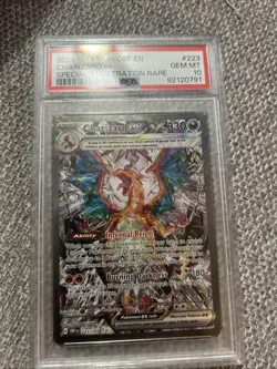 2023 Pokemon OBF En-Obsidian Flames Charizard EX 223/197 - Image 2