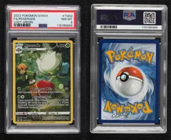 Full Art - Roserade Pokemon Sword & Shield Lost Origin Trainer Gallery PSA 8 - Image 3