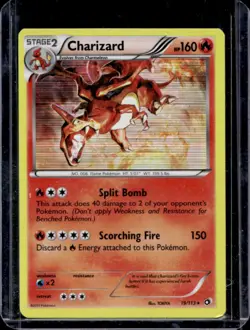 2013 Pokemon Black & White Legendary Treasures Charizard Holo #19/113 - Image 1
