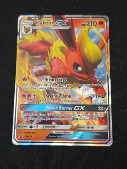 Flareon GX SM171 Sun & Moon Black Star Promo Holo Rare Pokemon TCG Near Mint - Image 1