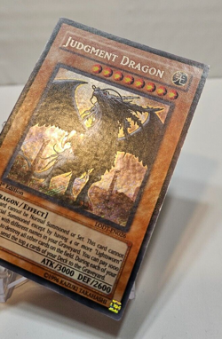 Judgment Dragon LODT-EN026 Secret Rare 1st Edition Yugioh 5148 - Image 3