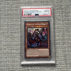 Yu-Gi-Oh! Age Overlord Secret Rare DIABELLSTAR THE BLACK WITCH AGOV-EN006 PSA 10 - Image 1