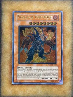 Yugioh Volcanic Doomfire FOTB-EN008 Ultimate Rare NM - Image 1