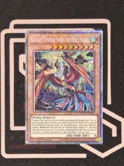 DOOD-EN017 Radiant Typhoon Fonix, the Great Flame Starlight Rare YUGIOH - Image 1