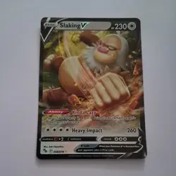 Slaking V - 058/078 Pokemon GO Ultra Rare Pokemon Card Nintendo NM / MINT - Image 1