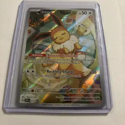 Pokemon TCG Prismatic Evolutions Eevee Scarlet & Violet Promo Card #173 *B1 - Image 1