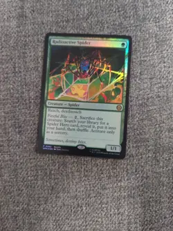 RADIOACTIVE SPIDER Marvel's Spider-man SPM Magic MTG CARD FOIL 0285 - Image 1