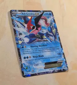 Pokemon TCG Ash-Greninja EX XY Black Star Promo XY133 Holo Card TCG Regular Size - Image 4