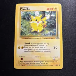 Pokemon Pikachu TCG Jungle Card 60/64 Regular Common - Image 1