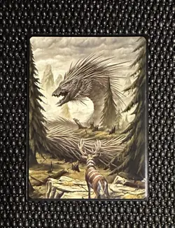 Quilled Greatwurm Art Card (44/54) Art Series: Foundations Regular - Image 1